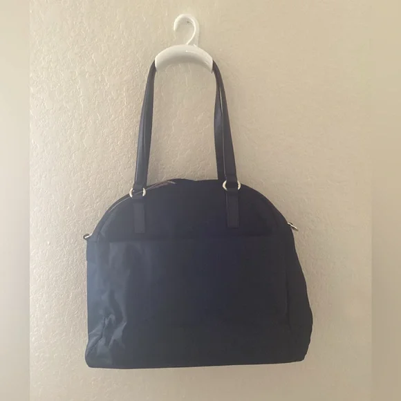 Lo & Sons Women's Laptop Bags Black Purple Lavender Large 13” - Picture 1 of 12